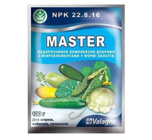 Master для огірків, кабачків 100g фото